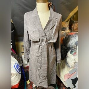 Grey trench